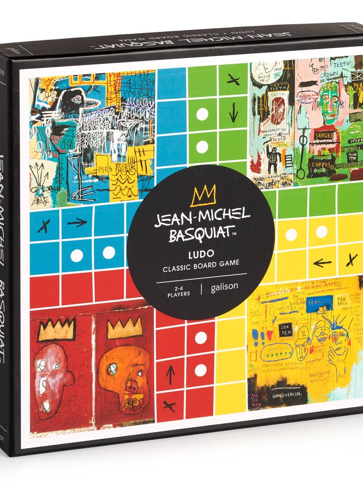 Jean-Michel Basquiat Ludo Classic Board Game for wholesale by Chronicle Books