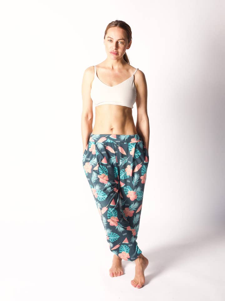 Pantalón Pinzado Fishikii Sandia Tropical para venta al por mayor de Fishikii