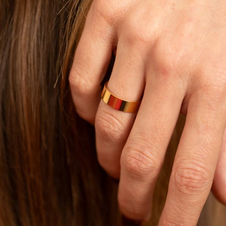 Anillo Clásico de Oro para venta al por mayor de nostalgique NYC