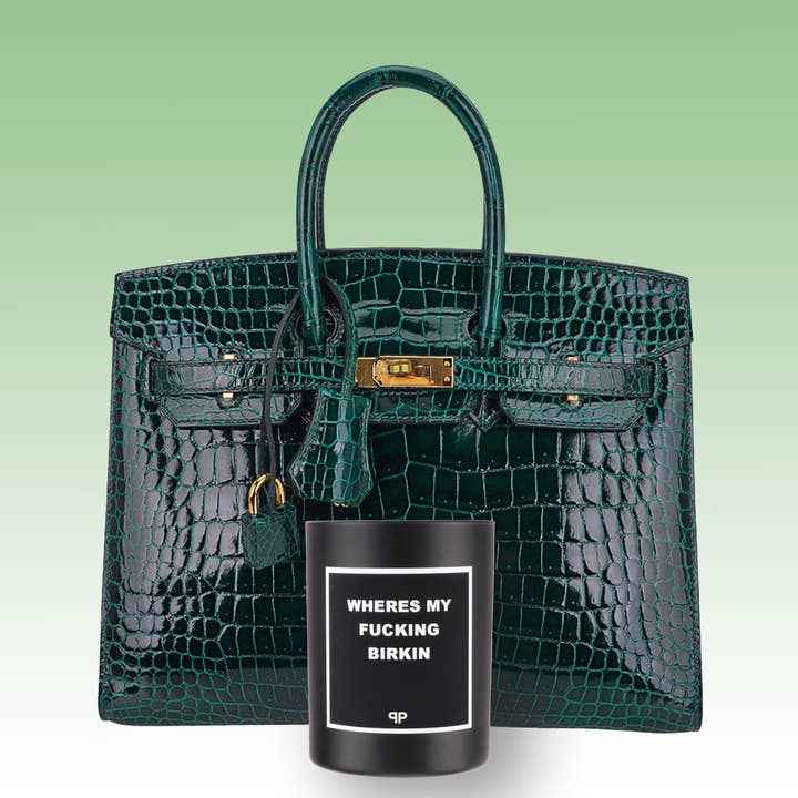 Profanity Paraffins - Wholesale Jar/Filled Candle - WHERES MY F** BIRKIN (Monaco Collection)3