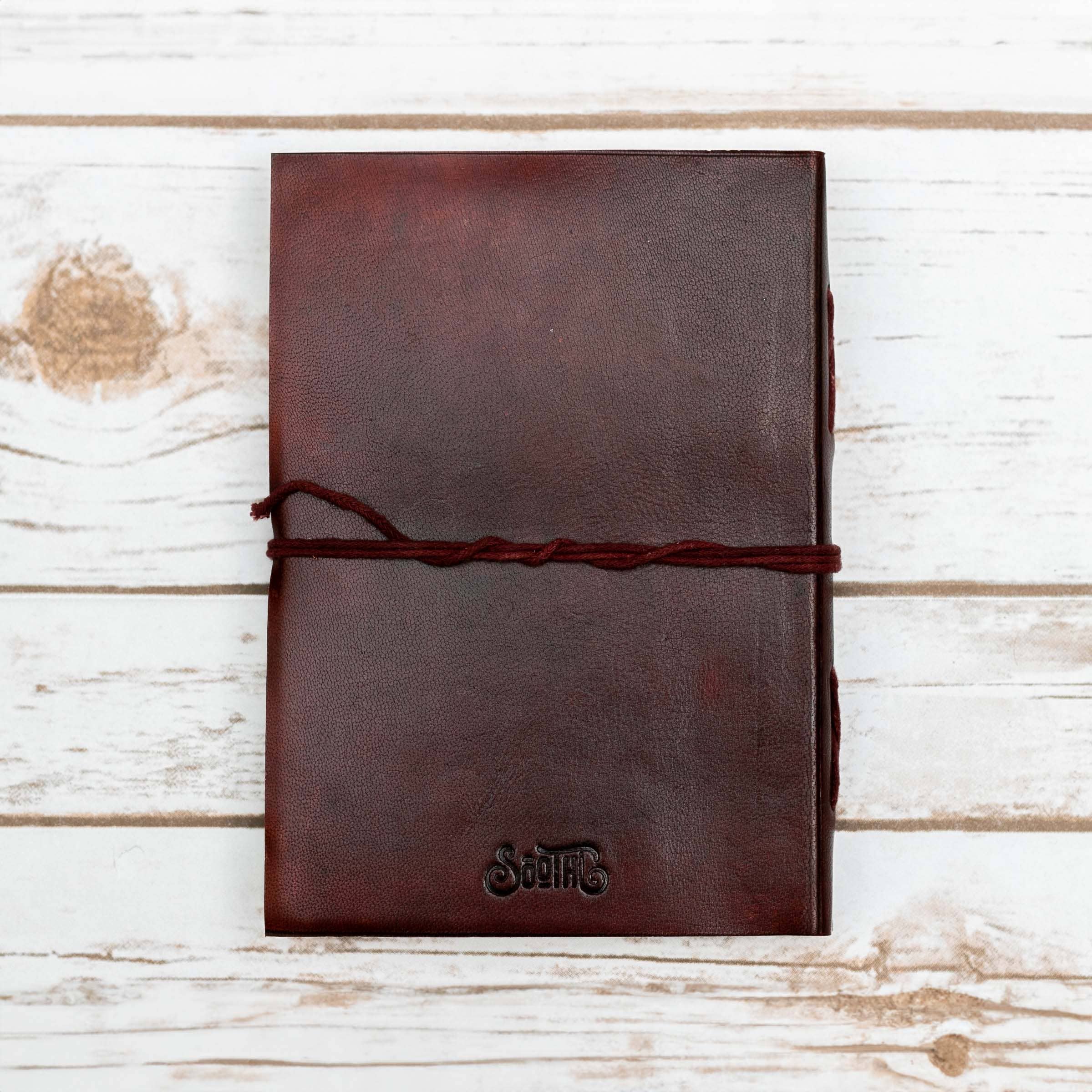 Dark Brown Leather Journals - 5x7 for wholesale on Faire3