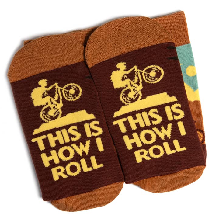 Lavley - Wholesale Socks - Unisex - This Is How I Roll Mountain Biking Socks6