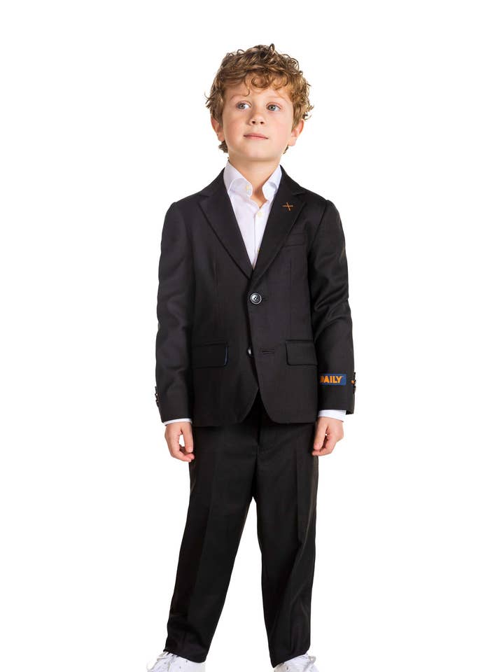 Daily Deep Black voor jongens voor wholesale door Oppo Merchandise Group B.V.