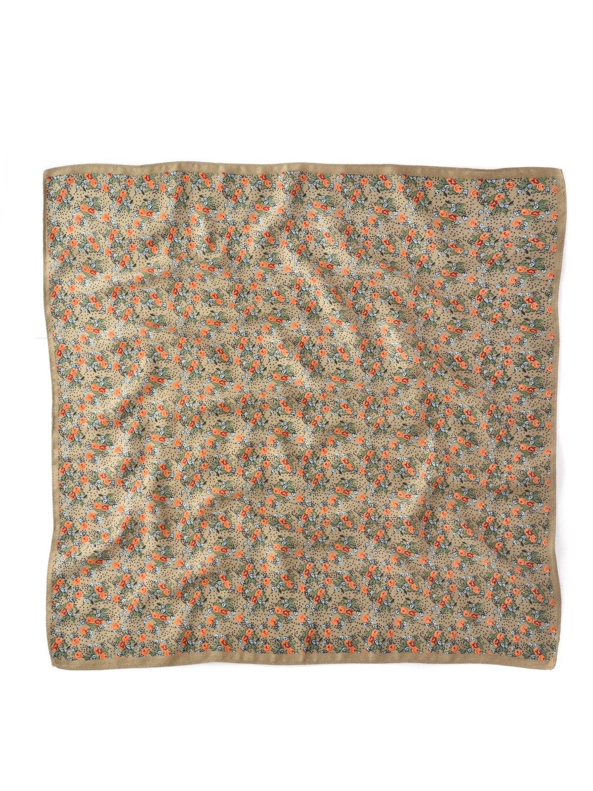 Funkyrel® Atzbranding Limited - Wholesale Scarf - Women's - Scarvii - Vintage Floral Square Scarf4