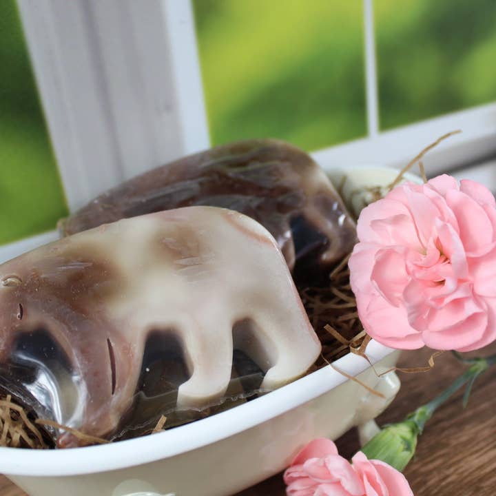 Fresh Vanilla Bear handmade soap for wholesale by Wicked Bubbles LLC