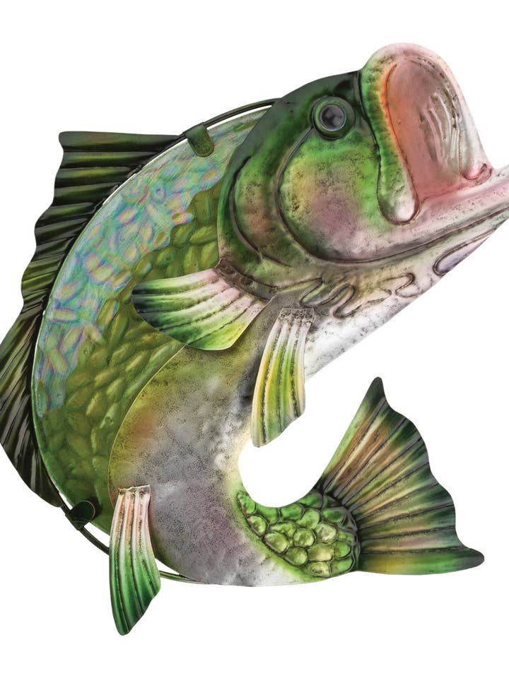 Fish Wall Decor - Largemouth Bass for wholesale by Regal Art & Gift