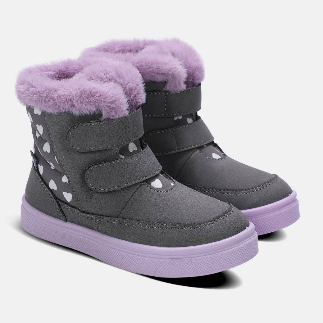 Oomphies – Botinhas - Crianças por atacado – Bota Charlie Girls com Fecho de Velcro19