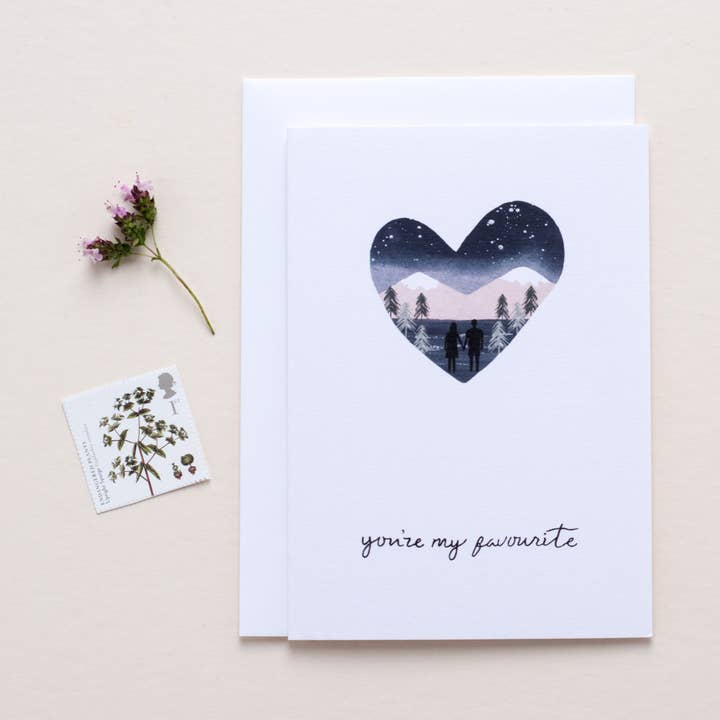 Mijn favoriete valentijnskaart voor wholesale door The Hidden Pearl Studio