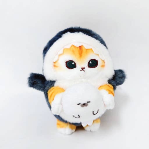 K-Wonderland - Wholesale Stuffed/Plush Toy - Kids & Baby - Mofusand Shark Costume with mini fishing mascot Plushes13