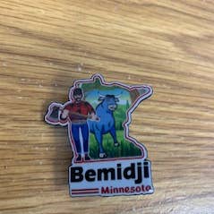 Paul & Babe Bemidji Minnesota Pin för wholesale av Lumberjack Shack, LLC