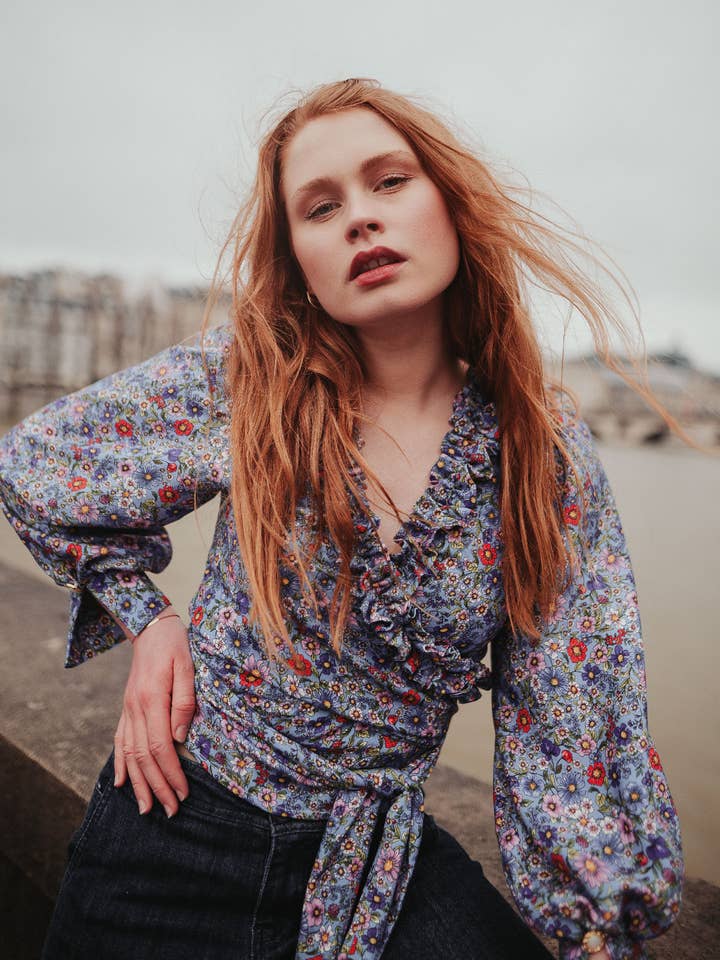 Blusa Antoinette por atacado de HERI HODIE