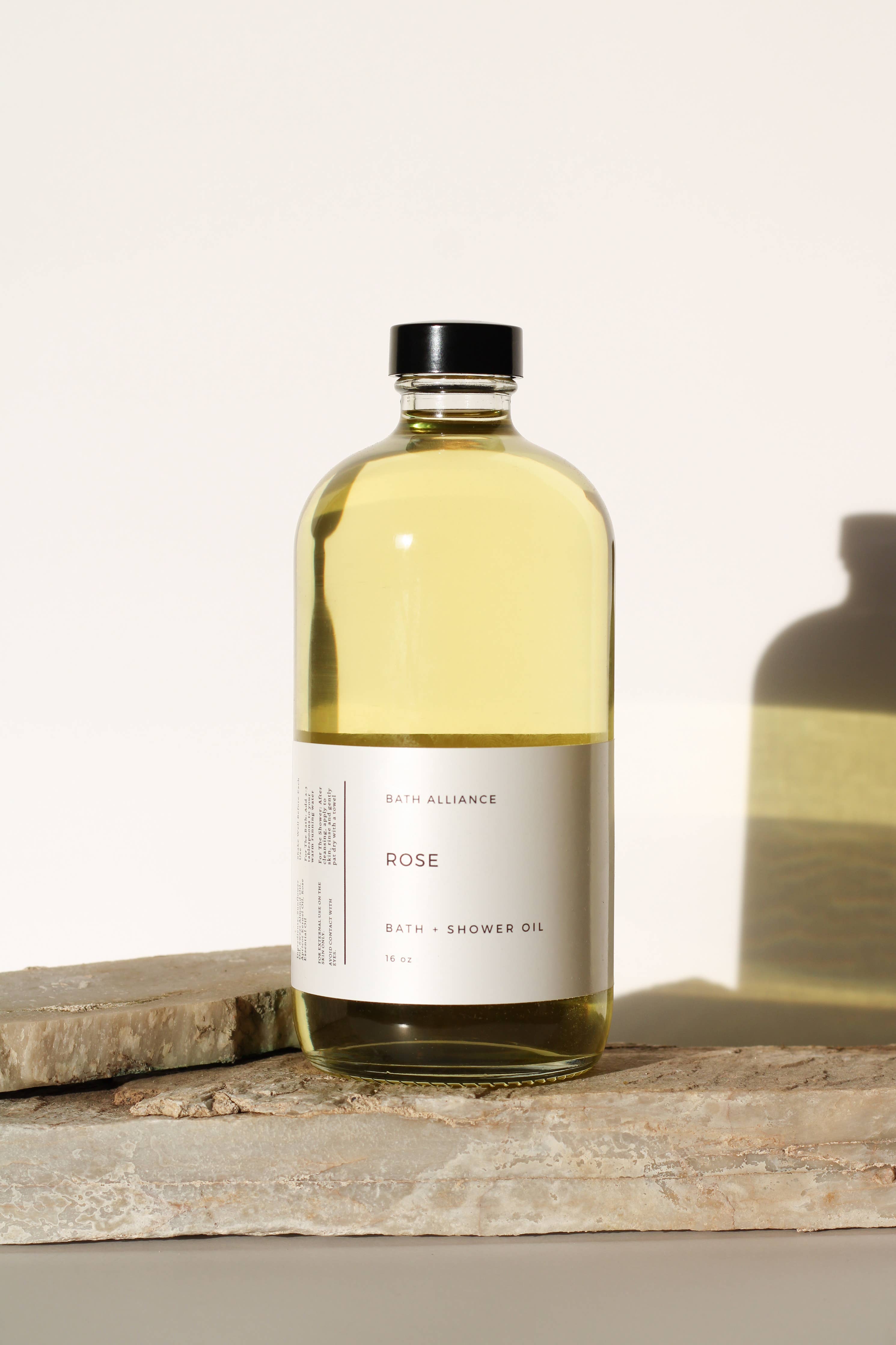 Bath Alliance - Wholesale Bath/Body Oil - Rose Bath + Shower Oil1