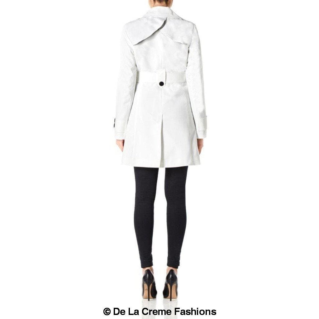 De La Creme Fashions - Wholesale Coat - Women's - Alice Mid Length Belted Mac Coat19