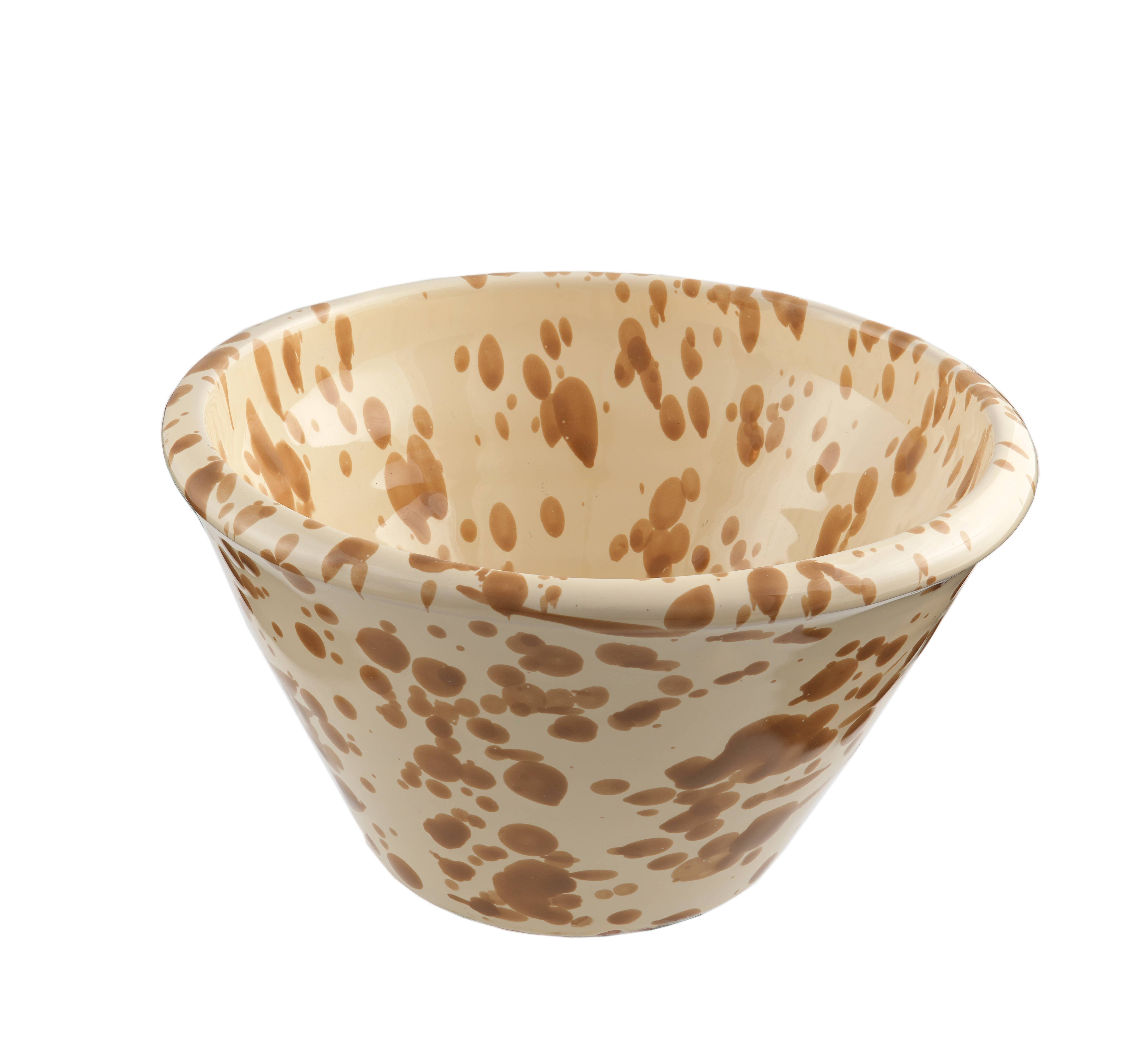 LOLIVA – Prato/tigela decorativa por atacado – Tigela de salada em terracota 15 cm - Linha Splasshed9
