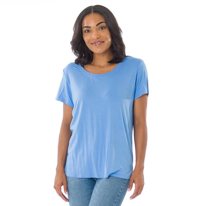 Flying Colors Apparel - Wholesale T-Shirt - Women's - The Scarlet Scoop Neck Tee38