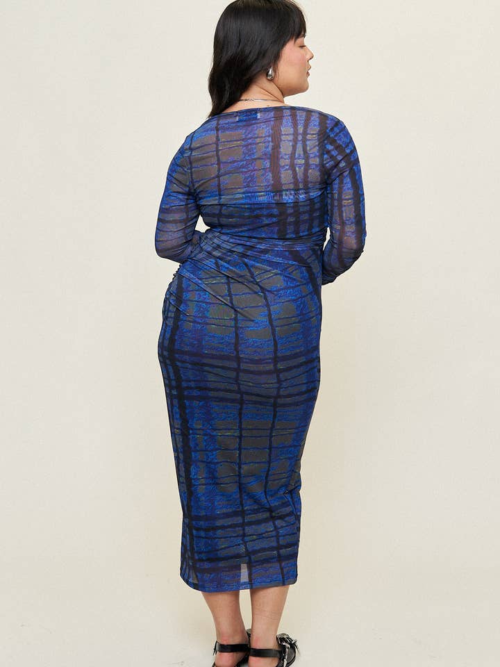 What Lo Wants - Wholesale Dress - Women's - Charlie Ruched Mesh Tube Dress4