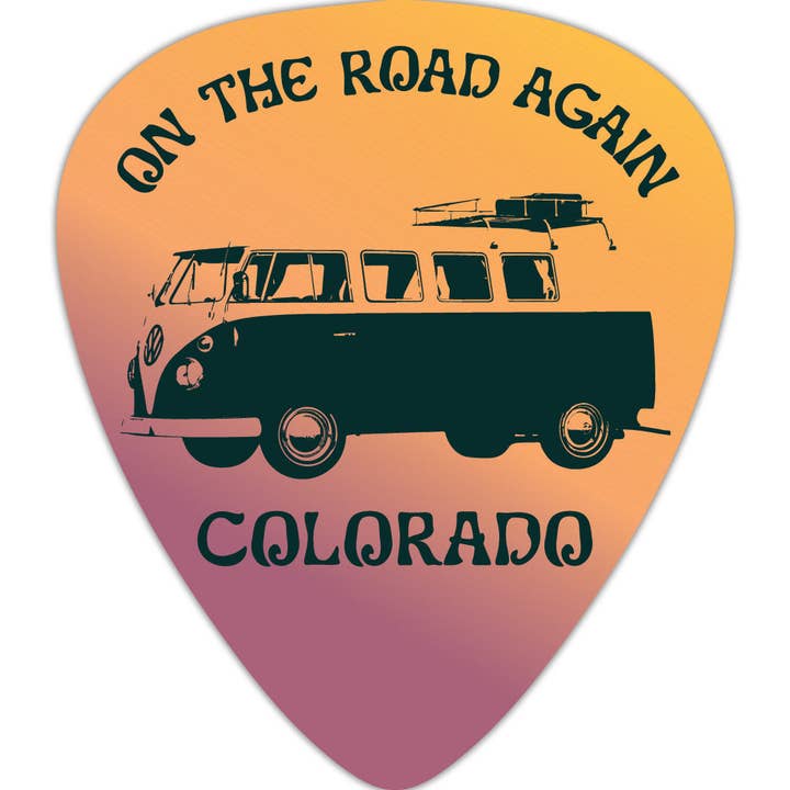 Pick de guitare VW Bus pour la vente par Snow Business USA