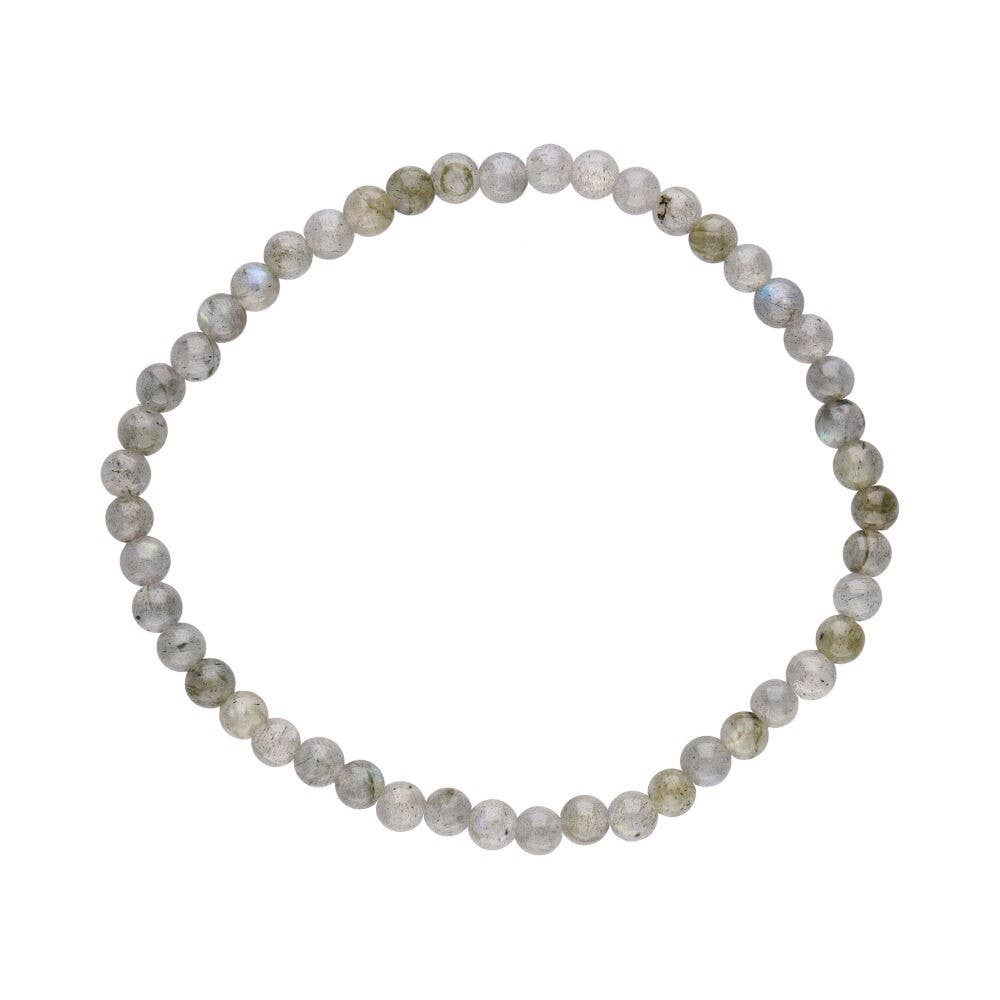 Vives de la Cortada S.L - Wholesale Armband met kralen - Armband van labradoriet met gladde kralen van 4 mm1