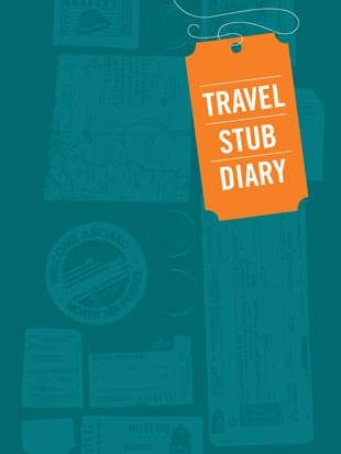 Travel Stub Diary for wholesale by Chronicle Books
