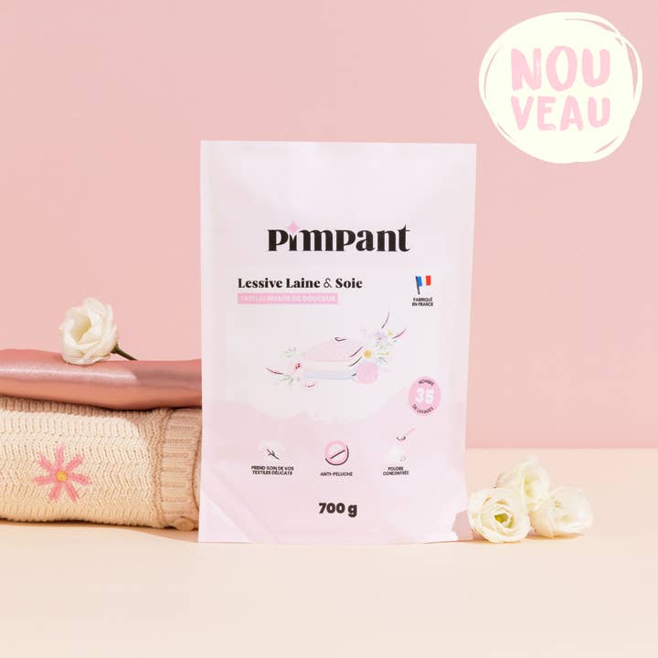 Wool & Silk Laundry Refill 35 washes - Doypack 700 g for wholesale by PIMPANT