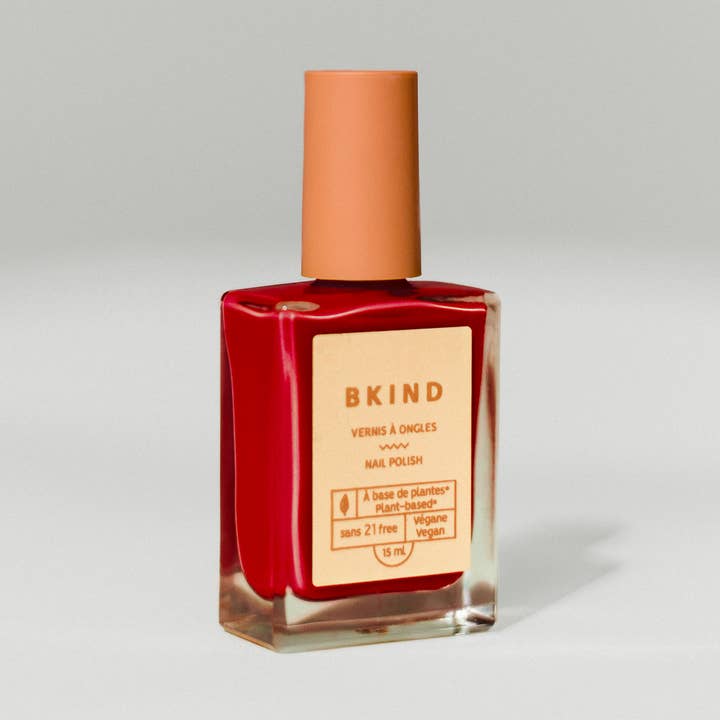 Vernis à ongles végétalien et sans 21 ans - Lady in Red pour la vente par BKIND