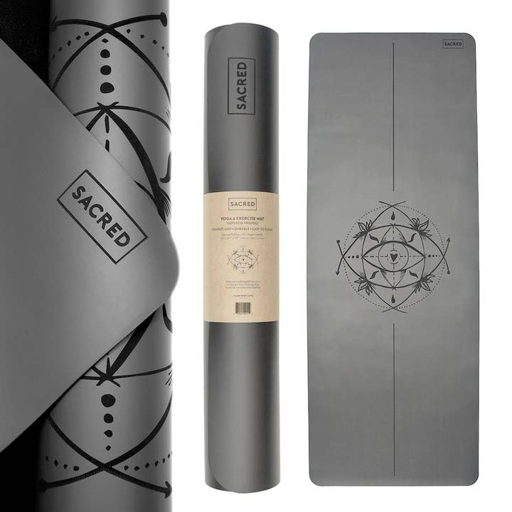 PRO MAT — SILVER for wholesale by Sacred Yoga