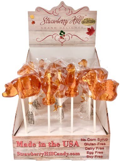 Strawberry Hill Grand Delights - Wholesale Lollipop - Maple Farm Animal Lollipop1
