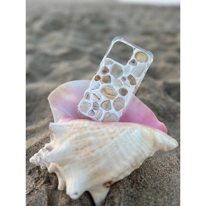 Lifeminded Style - Wholesale Phone Case - Women's - Sea Neutrals Shell Phone Case1