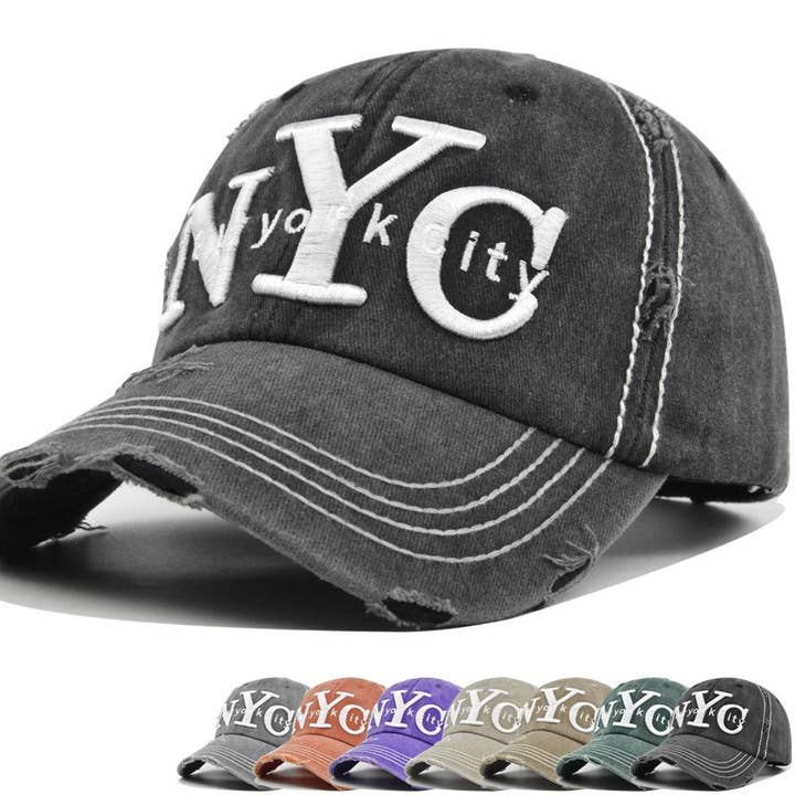 MKS America - Wholesale Baseball Cap - Women's - NYC embroidered cap3