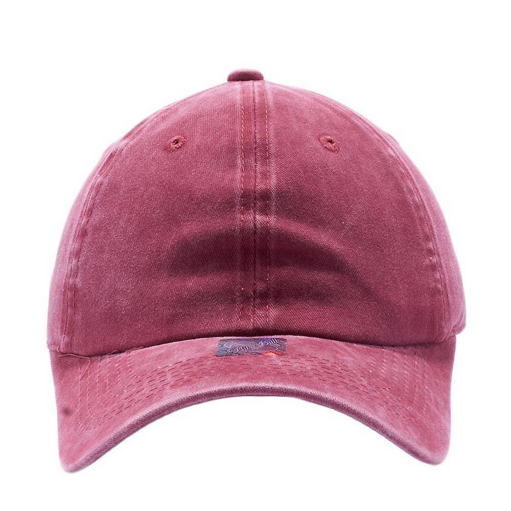 DOBBI - Wholesale Baseball Cap - Women's - PIGMENT DYED DAD HAT5