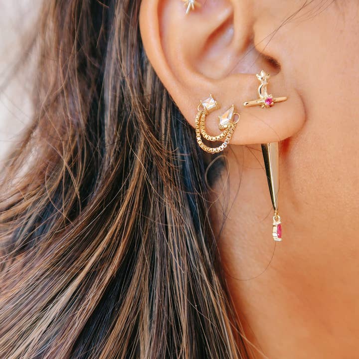 Bittersweet - Wholesale Dangle Earrings - Goldryn Celestial Sword Earrings11