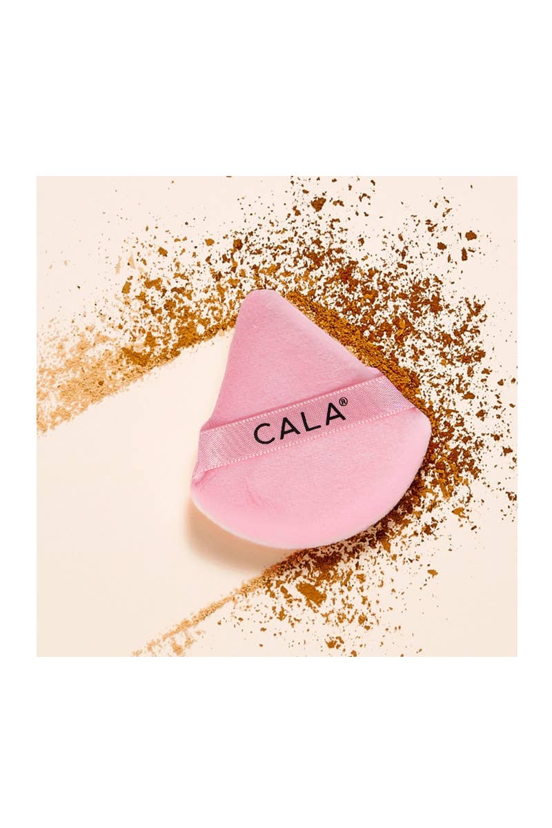 PINEAPPLE Beauty – wholesale Make-up sponge/blender – CALA 76070 Nude/Pink 6pcs Velvet Powder Puff Set - 6set0
