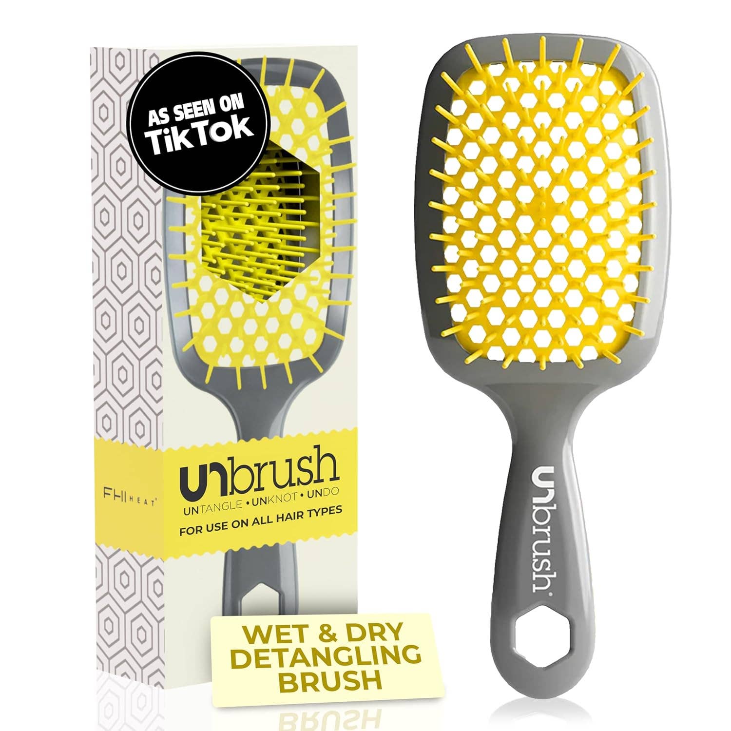MEHIAZ – wholesale Hair brush/comb – FHI Heat UNbrush Detangling Brush for Wet & Dry Hair19