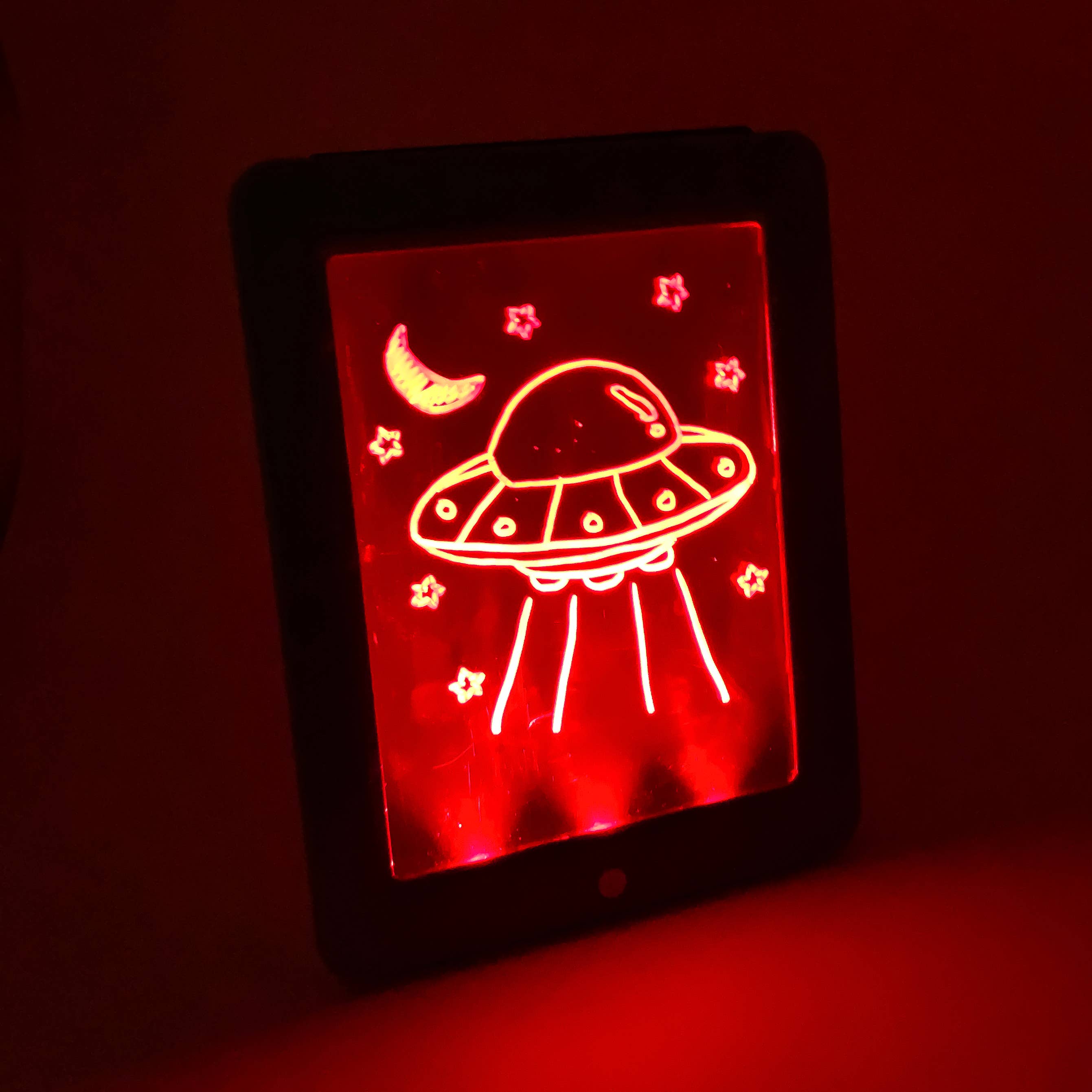 Flipo Group, Ltd. - Wholesale Drawing Board - Kids & Baby - Blue Light-up Dry-Erase Drawing Board3