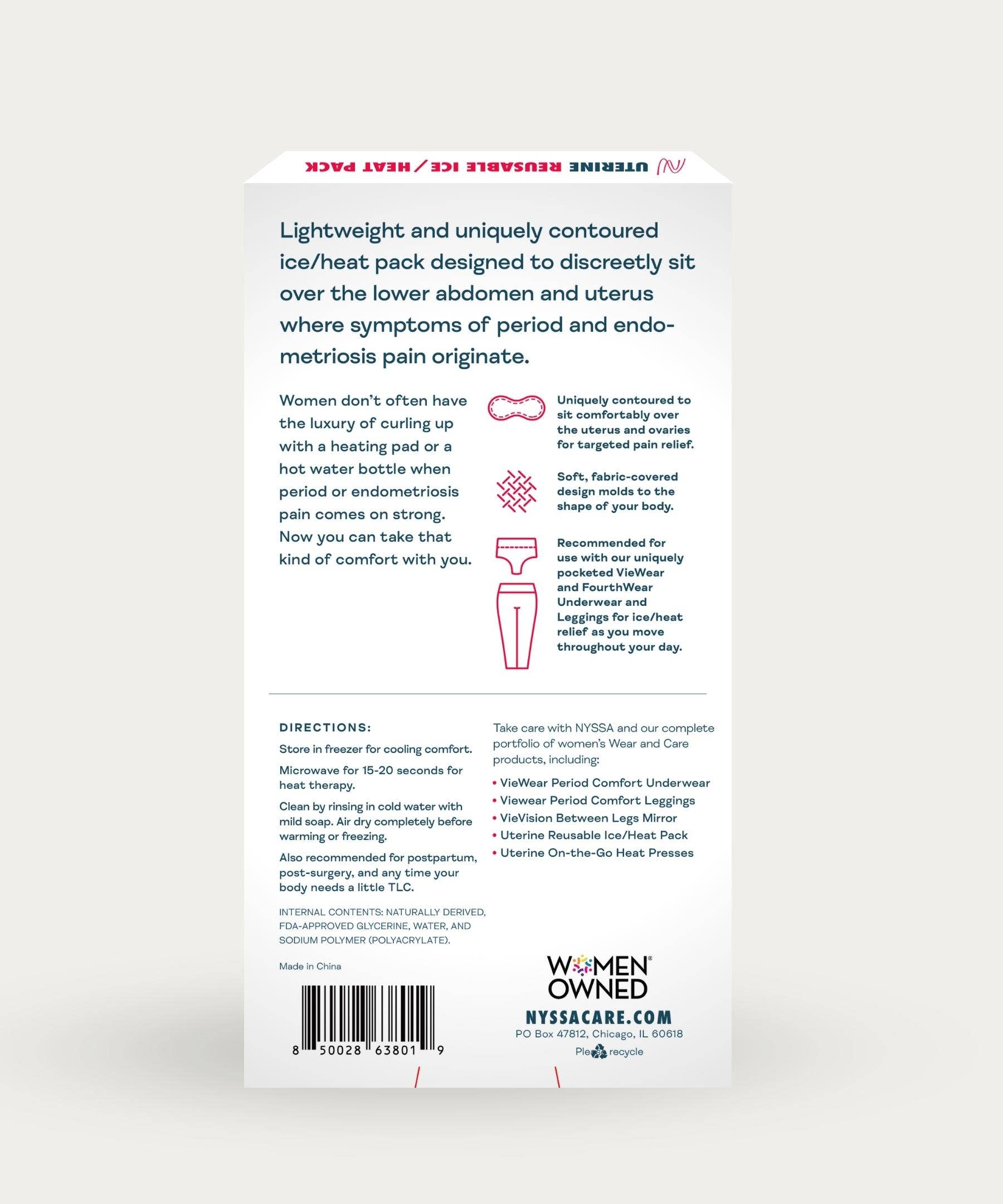 Nyssa - Wholesale Hot/Cold Compress - UTERINE REUSABLE ICE/HEAT PACK2