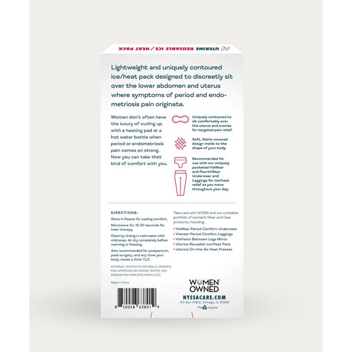Nyssa - Wholesale Hot/Cold Compress - UTERINE REUSABLE ICE/HEAT PACK2