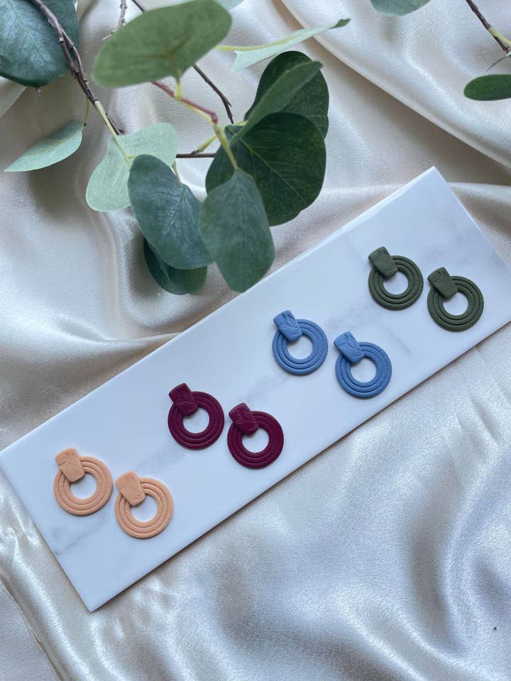 Cindy- Polymer Clay Earring for wholesale by Simple by Ame LLC