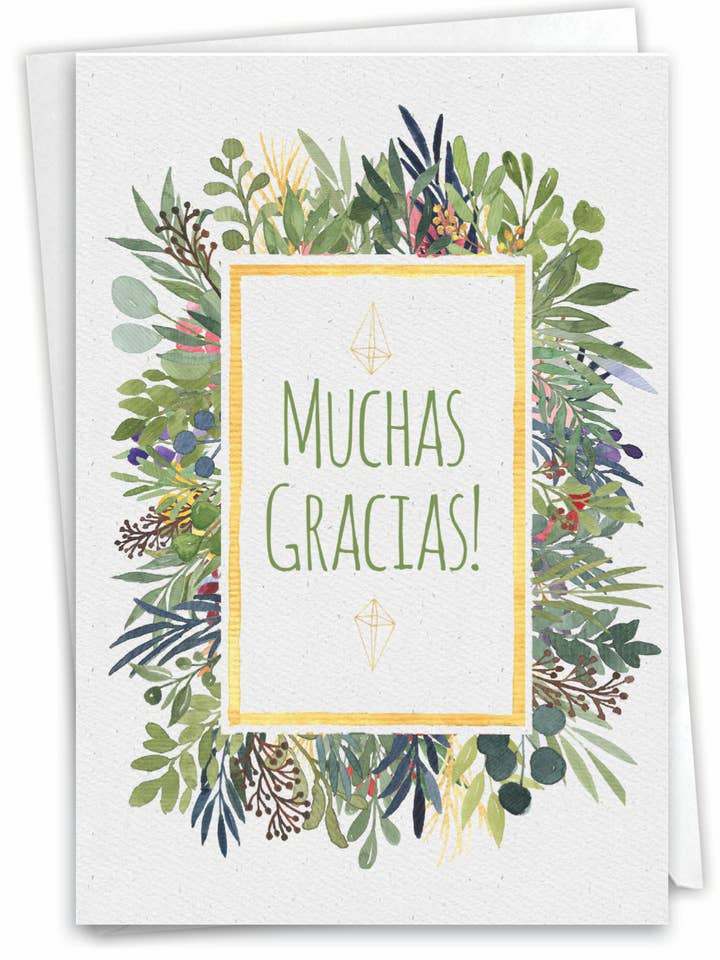 Dankeschön-Karte - Muchas Gracias für den Großhandel von NobleWorks