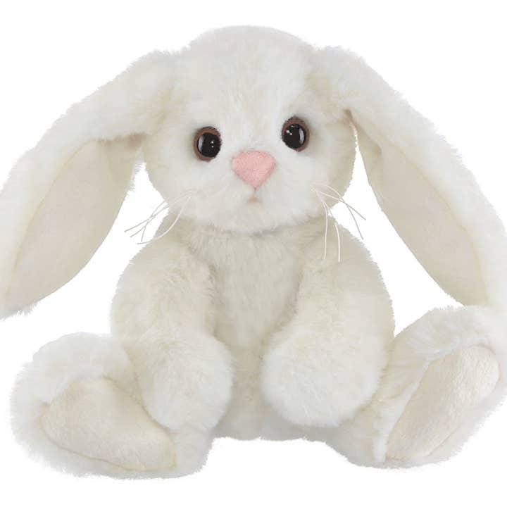 Bearington Collection - Wholesale Stuffed/Plush Toy - Kids & Baby - Lil' Whisker the White Bunny0