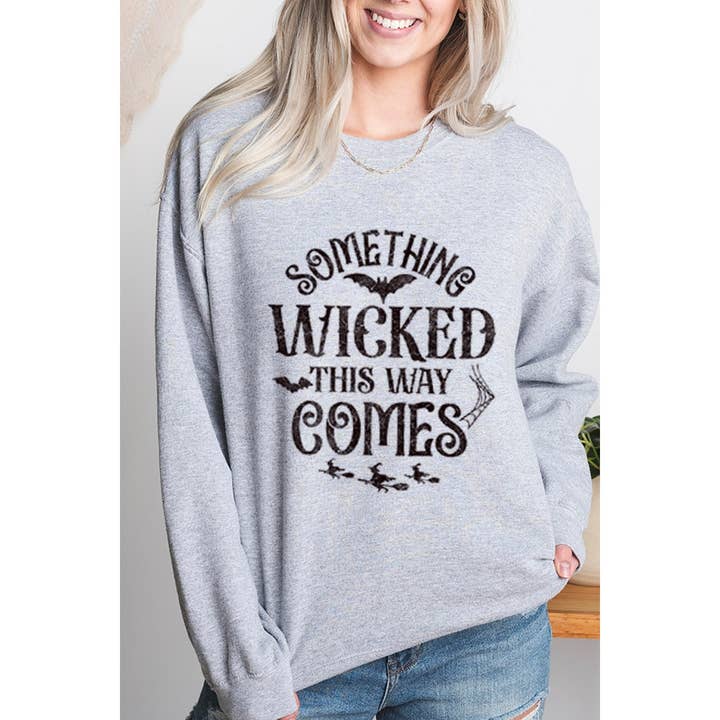 IETS GEKS OP DEZE MANIER KOMEN VINTAGE SWEATSHIRTS MET GRAFISCHE PRINT voor wholesale door Illustrated Society