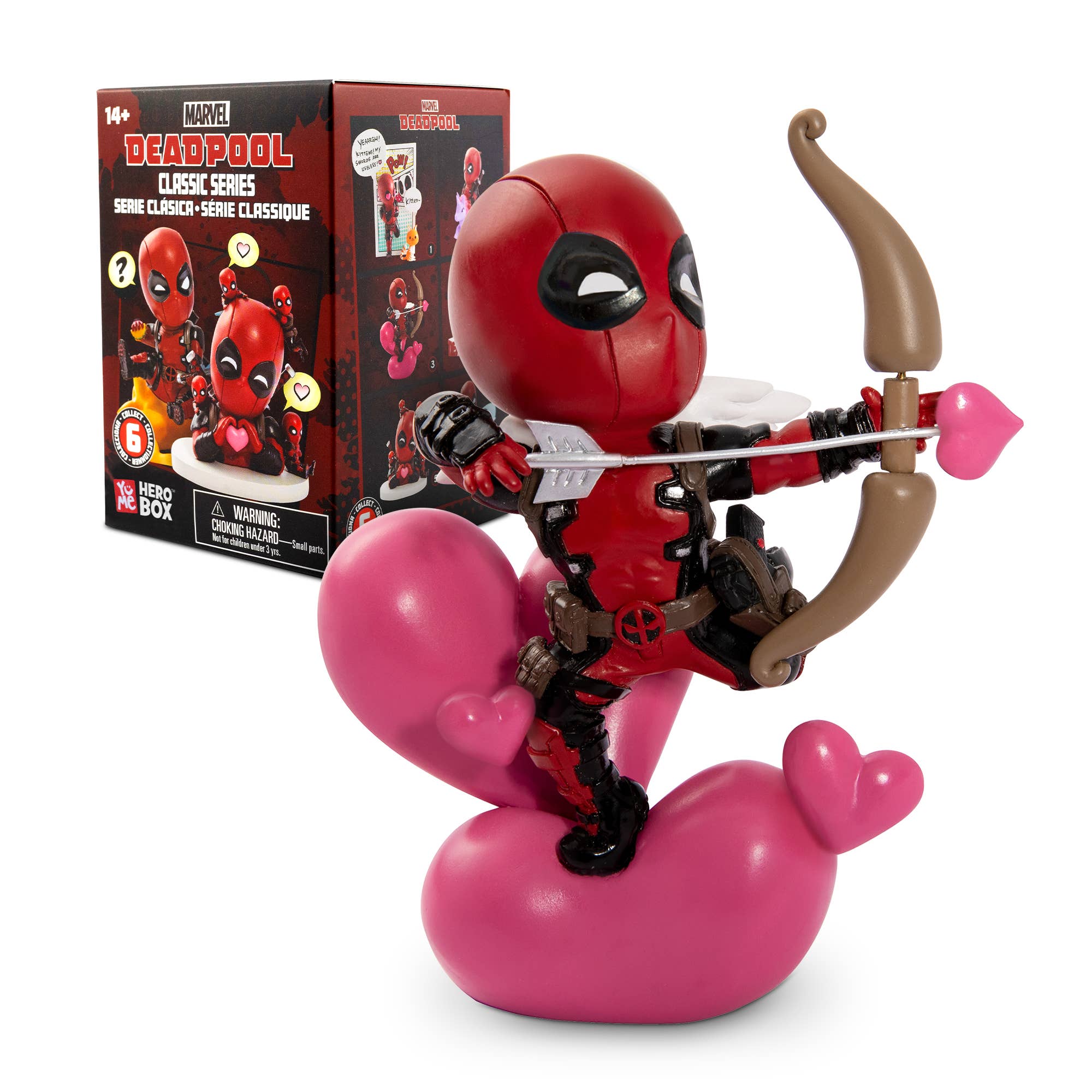 Toys Matter Inc. - Wholesale Figurine Toy - Kids - Marvel Deadpool Classic Series Hero Box - Blind Box CDU9