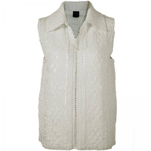 The Magic Scarf Company - Wholesale Outerwear Vest - Women's - 1367 - Diamond Zipper Vests10