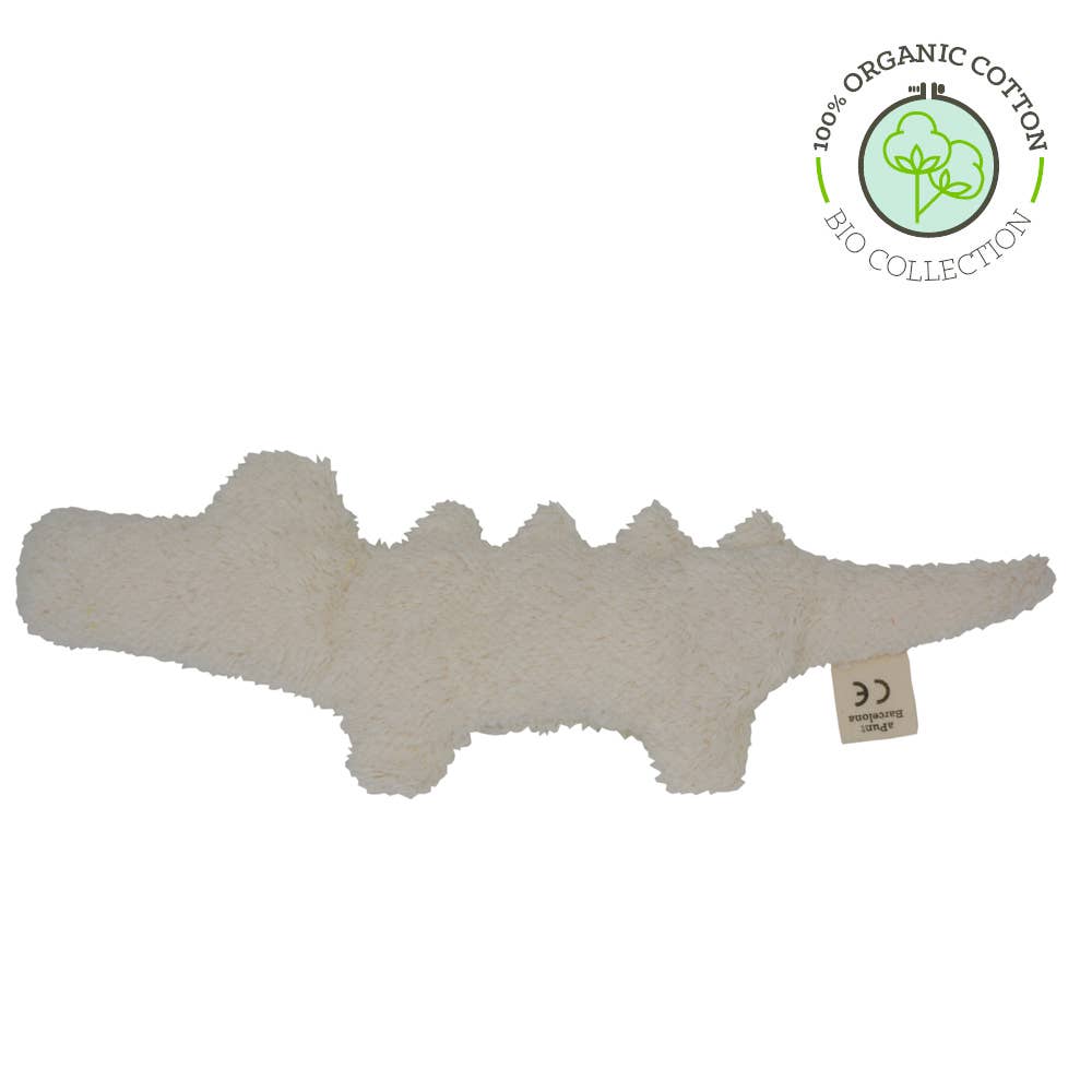 aPunt Barcelona - Wholesale Stuffed/Plush Toy - Kids & Baby - BIO Rattle Doll for Baby: CROCODILE3