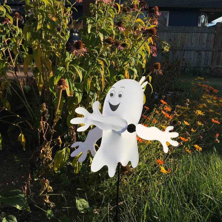 In the Breeze, LLC. - Vente Moulins à vent - Baby Ghost Whirligig2