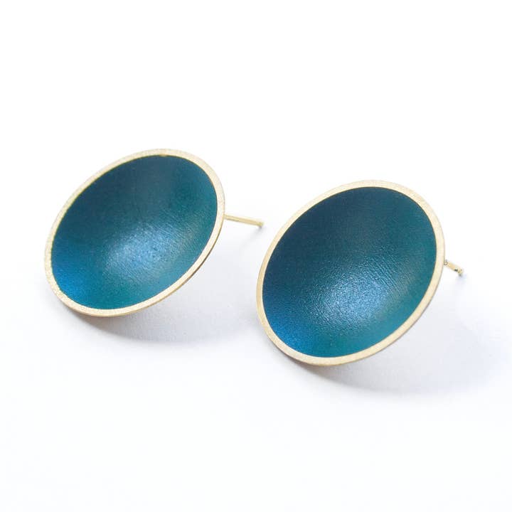 Demi Dome Earrings for wholesale by Stella Fluorescent