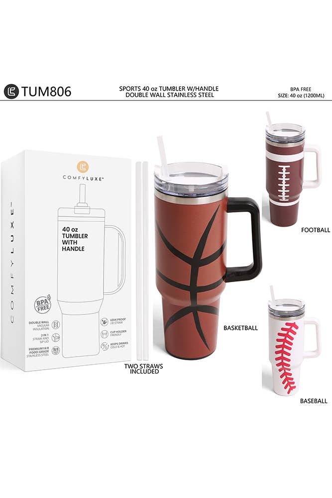 Hana - Vente Gourde/bouteille isotherme - Gobelet à poignée Sports 40 oz2