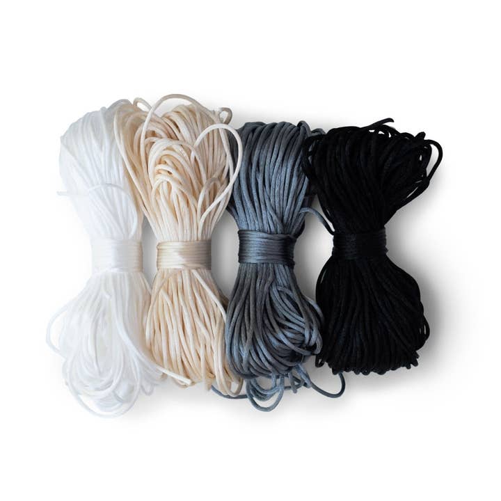 Cara & Co Silicone Craft Supply - Wholesale Craft Supplies - 1.5mm Nylon Cord Bundles