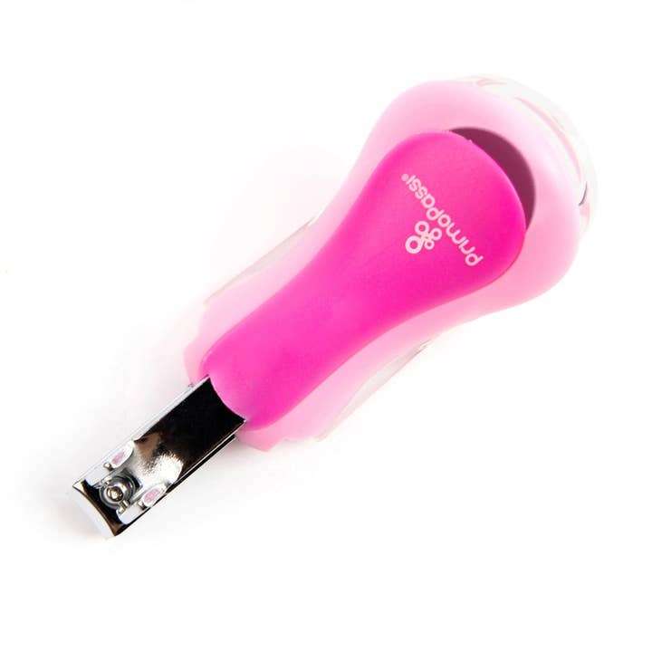Primo Passi – Großhandel Nagelknipser/-schere – Baby – Primo Passi - Nagelknipser mit Lupe (Pink)