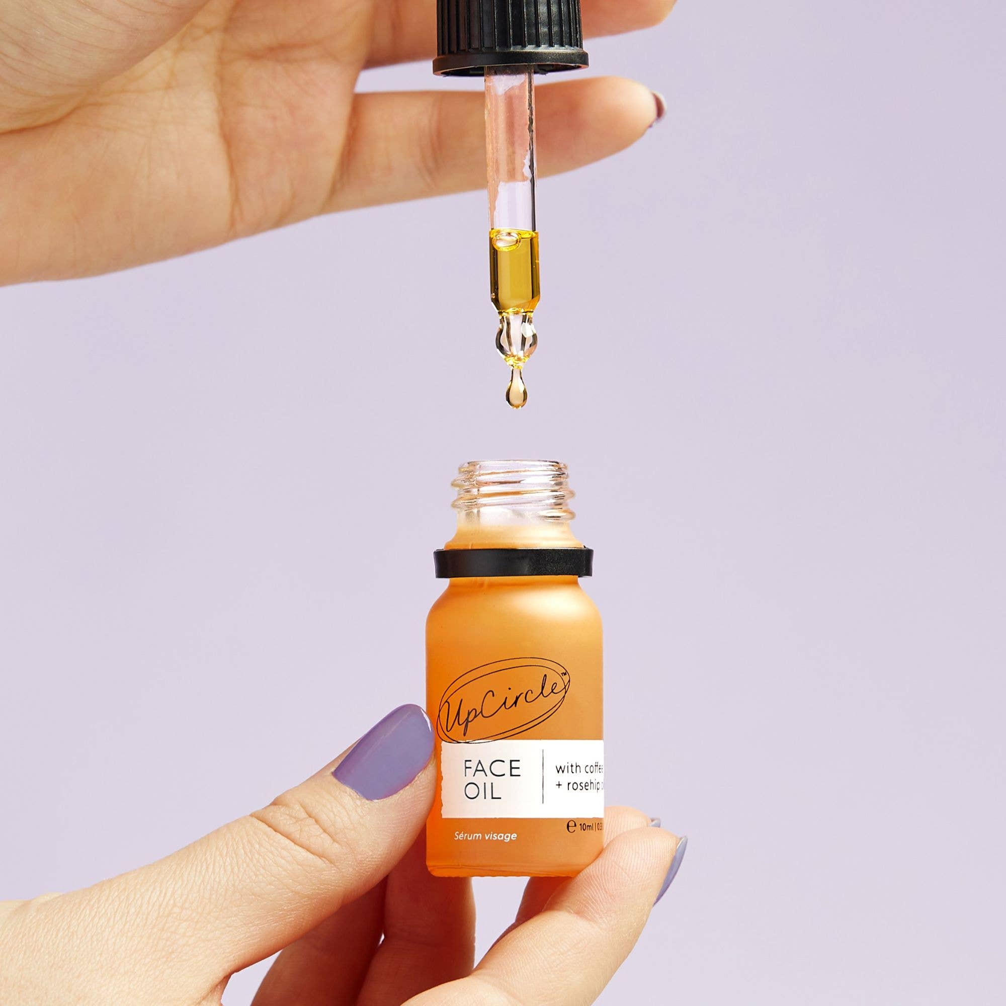 UpCircle Beauty UK – wholesale Facial oil – Collagen Boosting Vegan Organic Coffee + Rosehip Face Oil6