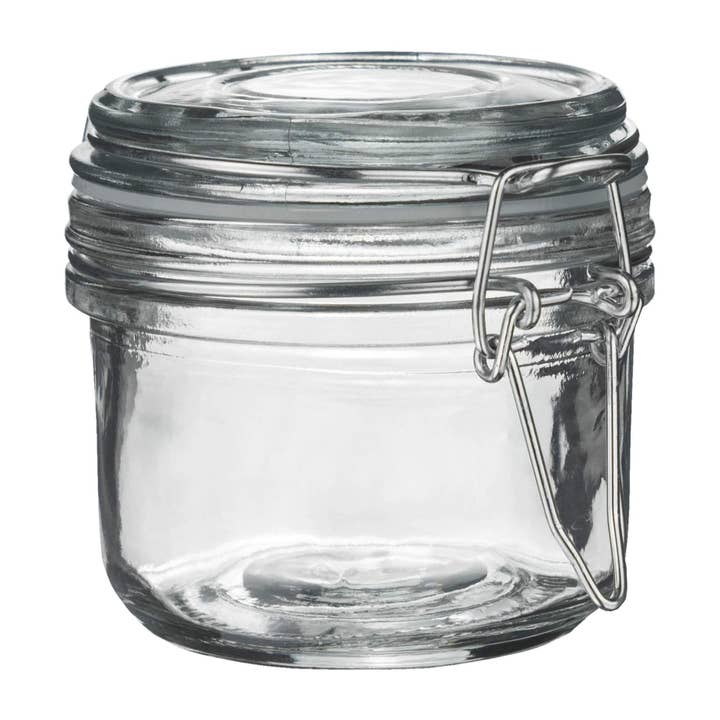 Argon Tableware Glass Storage Jar - 125ml - Clear Seal for wholesale by Rinkit Ltd